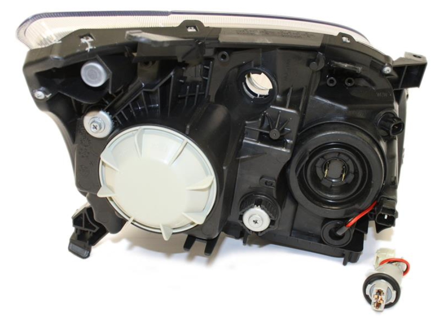 Фара ліва H7/H1, елек.рег. черна рамка 7/06- [DEPO] 212-11L1L-LDEM7 - зображення 2