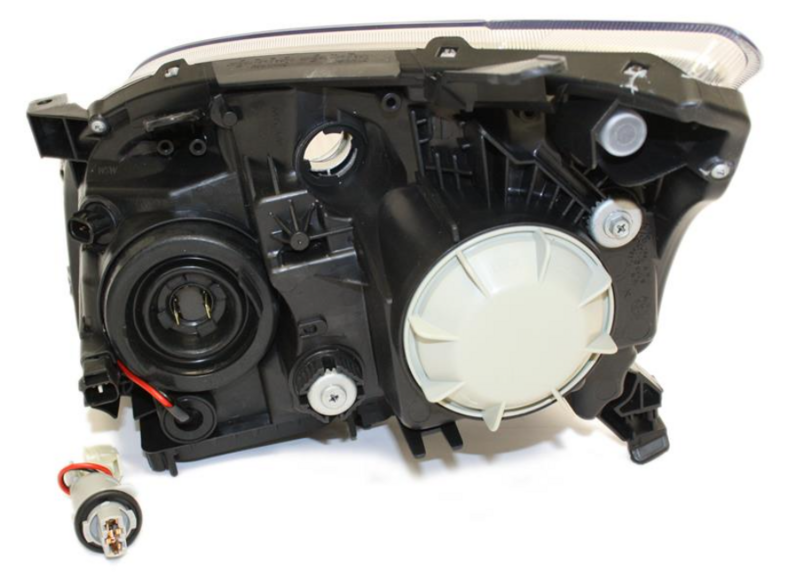 Фара права H7/H1, елек.рег. черна рамка 7/06- [DEPO] 212-11L1R-LDEM7 - зображення 2