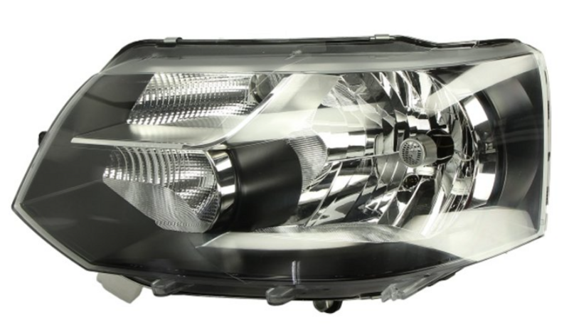 Фара ліва H4, автом. рег., с мотором,  [DEPO] 10/09-