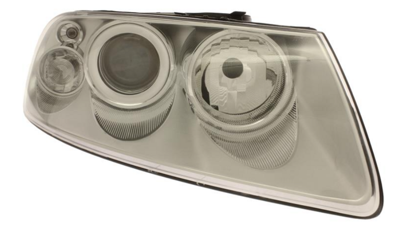 Фара права H7/H9, автом. рег., с мотором, -11/06 [DEPO]