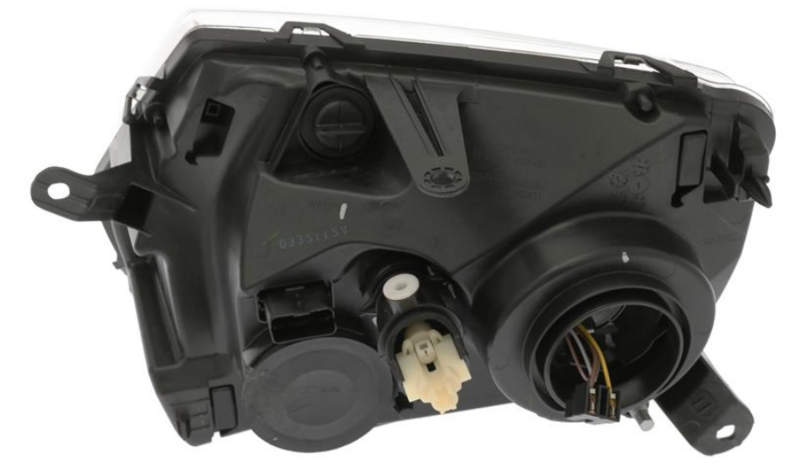 Фара права H7/H1, авт./мех.рег., черна рамка [DEPO] 551-1186R-LDEM2 - зображення 2