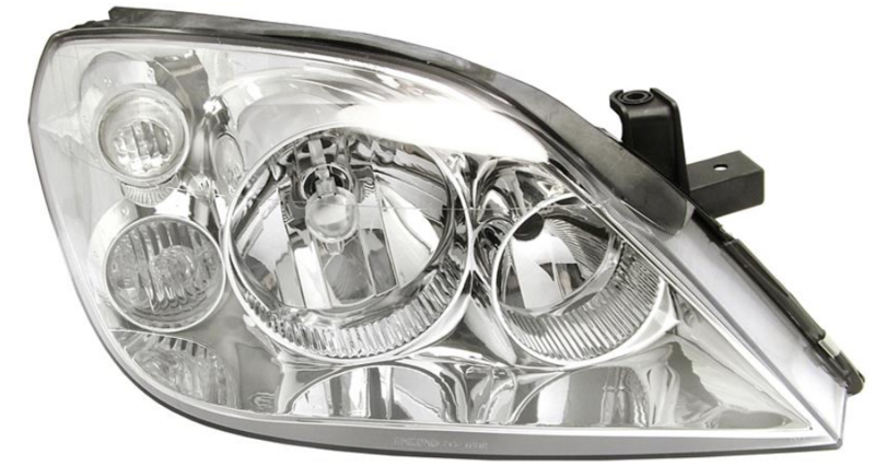 Фара прав. H7/H7 авт. регул. [DEPO]