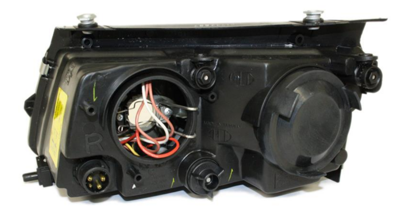 Фара прав. H7/H7, с рассеиват., прозрачное Скло [DEPO] 441-1156RXND7E - зображення 2