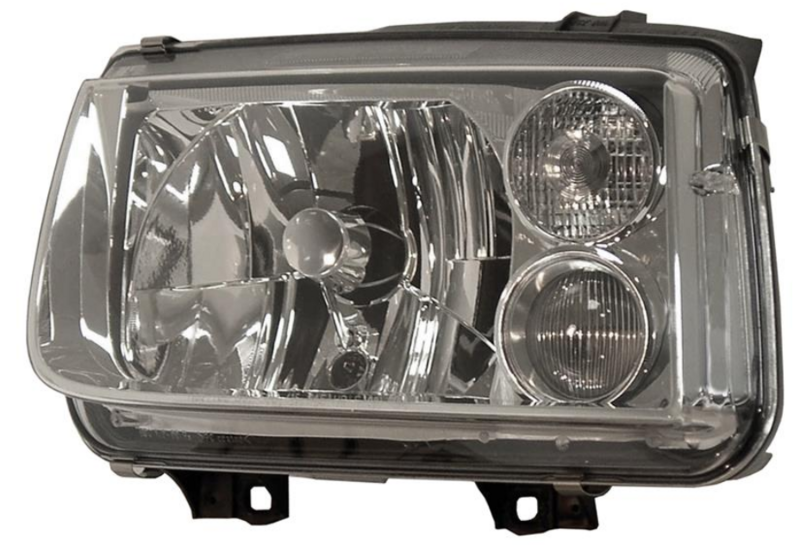 Фара прав. H4/H3 с Показник поворота, авт. регул. [DEPO]