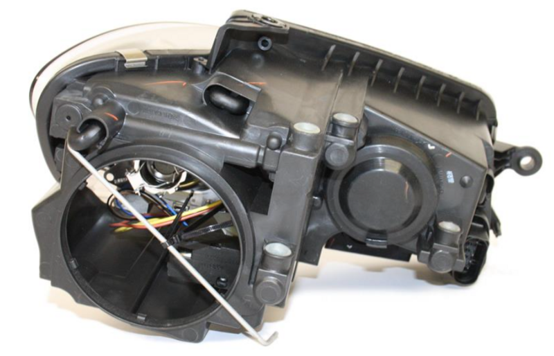 Фара ліва H7/H7, авт. регул.с моторчиком 12/06- [DEPO] 441-11B6L-LD-EM - зображення 2