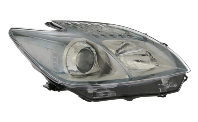 Фара права H11/HB3, автом. рег. [DEPO]