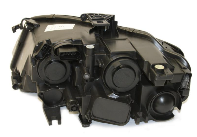 Фара права H7/H7 w LED, автом. рег., с мотором, 08-11  [DEPO] 446-1121RMLDEM2 - зображення 2