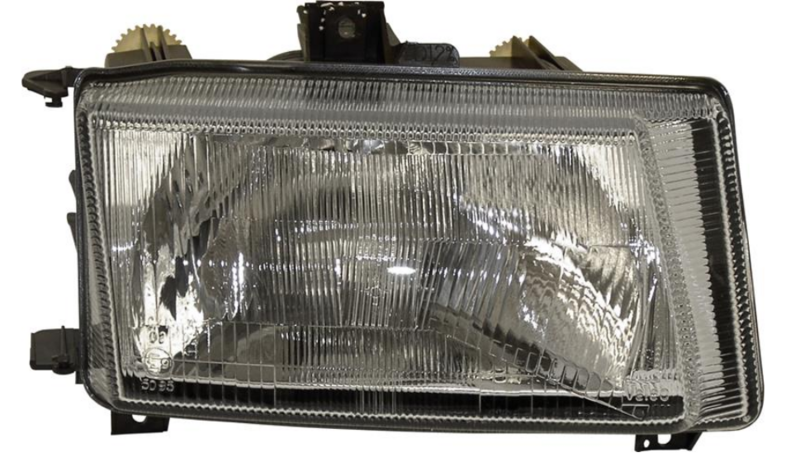 Фара ліва  H4, мех./елек. рег., 9/00- [DEPO]