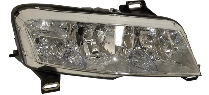 Фара прав. H1/H7/H7 з поворотн. авт. регул., 3-дв. [DEPO]