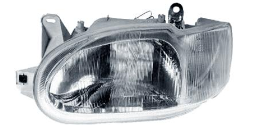 Фара лів. H4 ручн./автомат. регул.з поворотн. [DEPO]