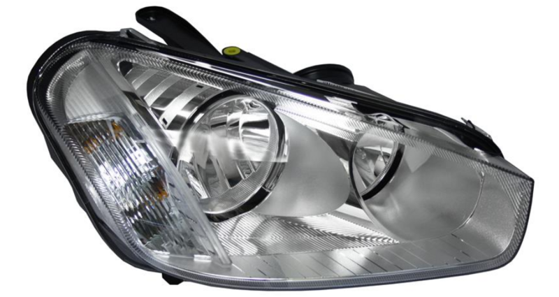 Фара права  H7/H1, елек. рег., с моторч., 6/07- [DEPO]