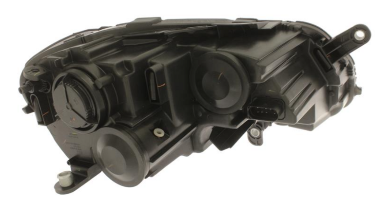 VW PASSAT 11/10- Фара перед. лів H7/H7 + поворот,автомат, + корректор, black trim  [DEPO] 441-11G5LMLDEM2 - зображення 2