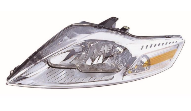 Фара ліва H7/H1 с Показник поворота, автом. рег. -9/10  [DEPO]