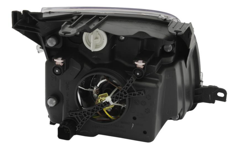 Фара лів. H4 с оранж.указателем, авт. рег. с моторчиком 06- [DEPO] 431-1198LMLD-EM - зображення 2