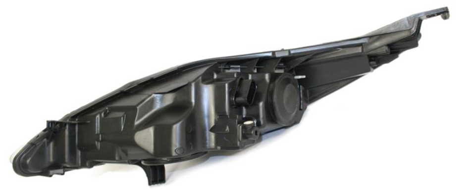 FDFIE 08-Фара права  H7/H1, черна рамка, елек. рег., с моторч. [DEPO] 431-1187RMLDEM2 - зображення 2