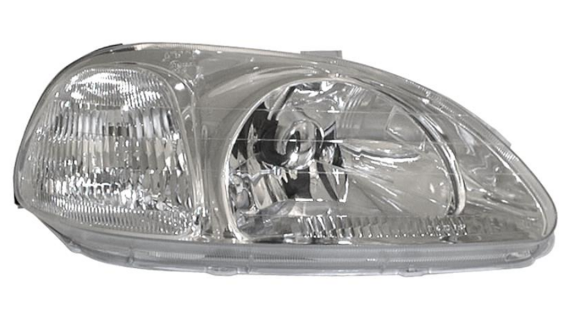 Фара прав. H4, автомат. регул.3/4 -дв -2/99 [DEPO]