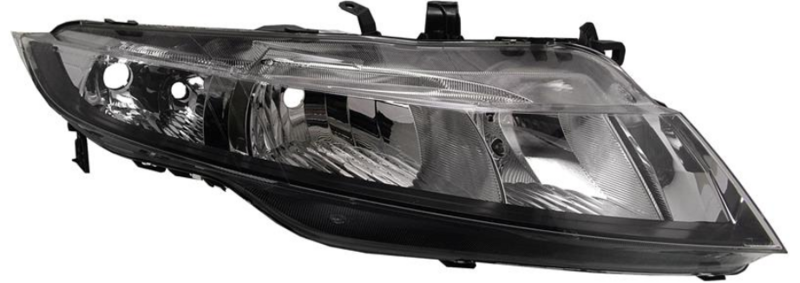 Фара прав. H7/H1 з поворотником, авт. регул.с моторчиком [DEPO]