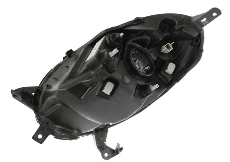 Фара права H4, автом. рег. (хром.рамка), автом. рег. 11/07- [DEPO] 215-11C3R-LD-EM - зображення 2