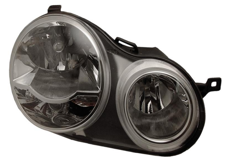 Фара прав. H7/H1 з повторителем, авт. регул -4/05 [DEPO]