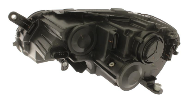 VW PASSAT 11/10- Фара перед. пра H7/H7 + поворот,автомат, + корректор, black trim  [DEPO] 441-11G5RMLDEM2 - зображення 2