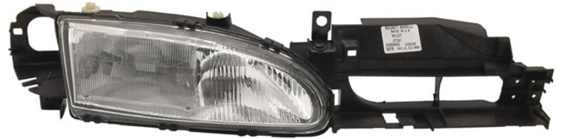 Фара прав. H1/H1, ручн. регул. [DEPO]