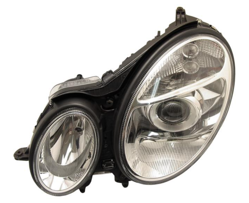 MER E-CLA лів. H7+H7 фара перед.