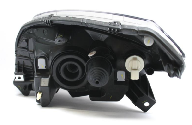 DA SANDERO Прав. фара H4 з поворот., хром. рамка, автомат./мех. 20-11793-06-2 - зображення 2