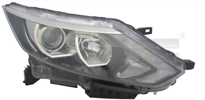 NIS QASHQ прав. H7+H11 фара перед.