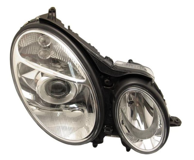 MER E-CLA прав. H7+H7 фара перед.