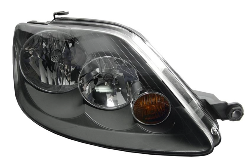 VW GO5P Прав. фара H7/H7 з поворот., + коррект., автом. -12/08
