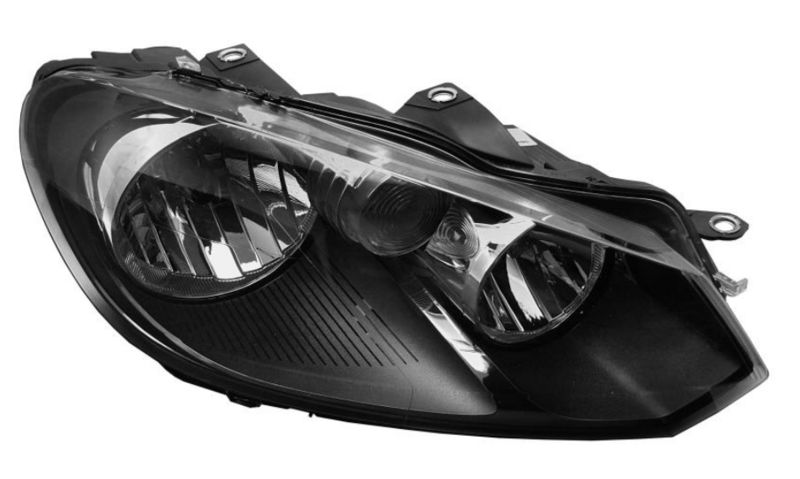 VW GO6 Прав. фара H7/H15 + дн.ход.огни , автом., + коррект.,
