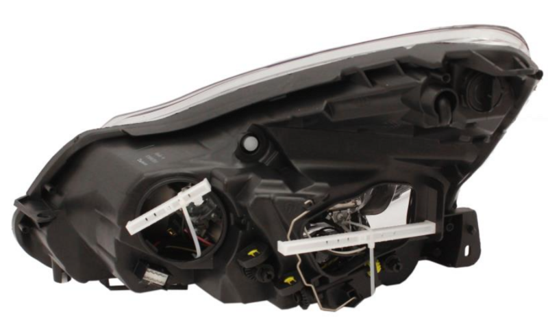 OL Cor D лів. фара H1/H7, хром. рамка, автомат., + коррект., 11- 20-12630-05-2 - зображення 2