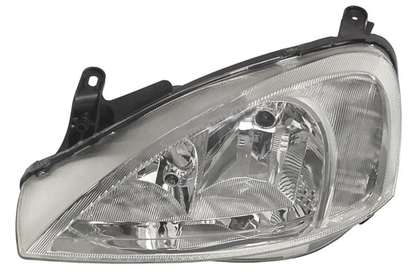 OL COMBO 00- лев. фара H7/H7 s белый поворот, автом. -6/02 (Valeo typ)