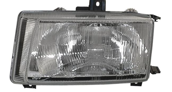 VW CADDY -04 лев. фара H4, мех./автом. -8/00