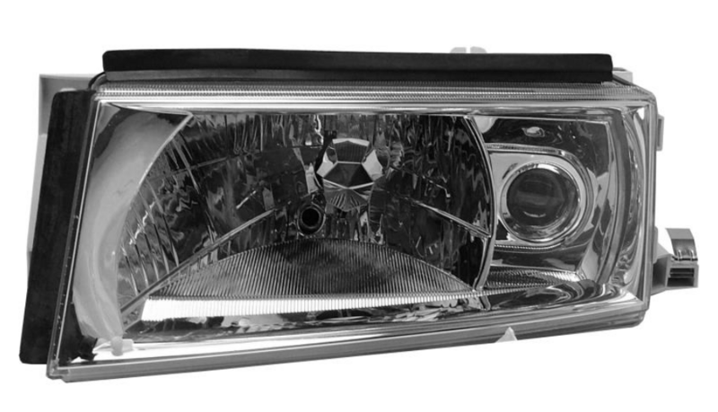 SKO OCTAV лев. H4+H3 прозрач. фара перед. [9/00-]