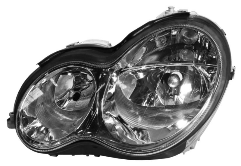 MS W203 лев. фара H7/H7 с поворотом. 3/04-