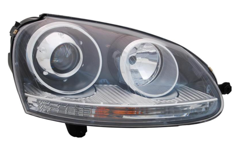 VW GO5 Пров. фара XENON D2S/H7 с поворот., автом., + коррект.