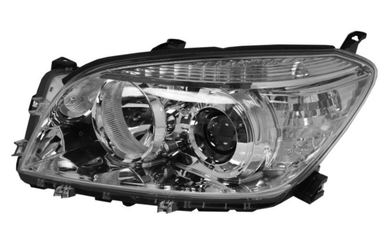 TO RAV4 06- лев. фара H11/HB3 с поворот., автом., -08