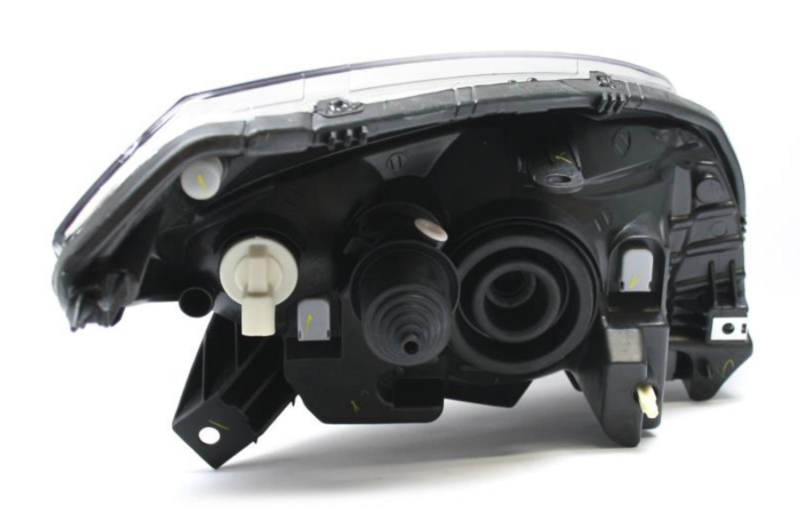 DA SANDERO лів. фара H4 з поворот., хром. рамка, автомат./мех. 20-11794-06-2 - зображення 2