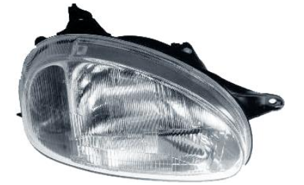 OL COR B Прав. фара H4 з поворот., автом.