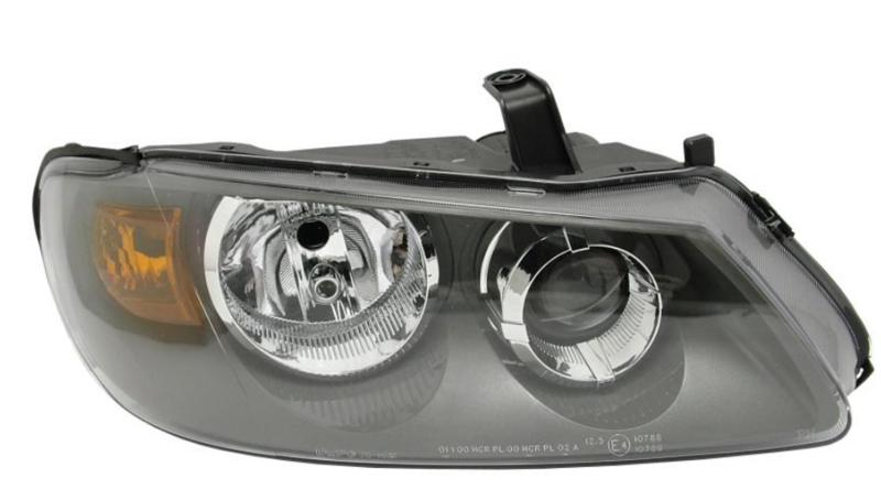 NS ALMERA 00- Пров. фара H7/H7 автом. (черн. рамка) 8/02-