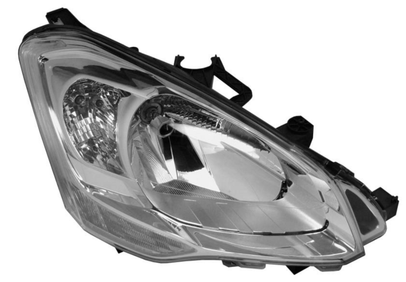 CN BERL 08- Пров. фара H4, автом. ,+коррект.