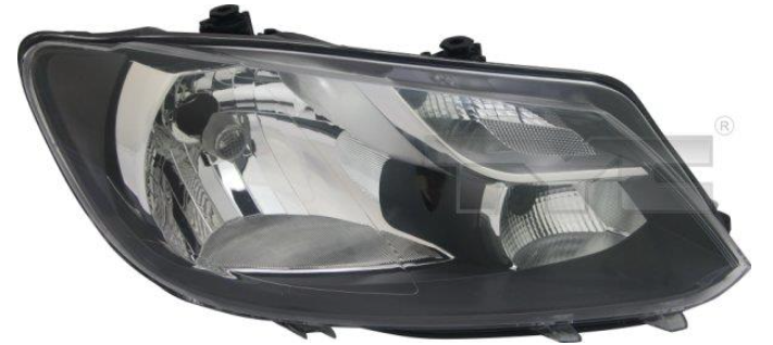 VW CADDY лев. H4 фара перед. [10-]