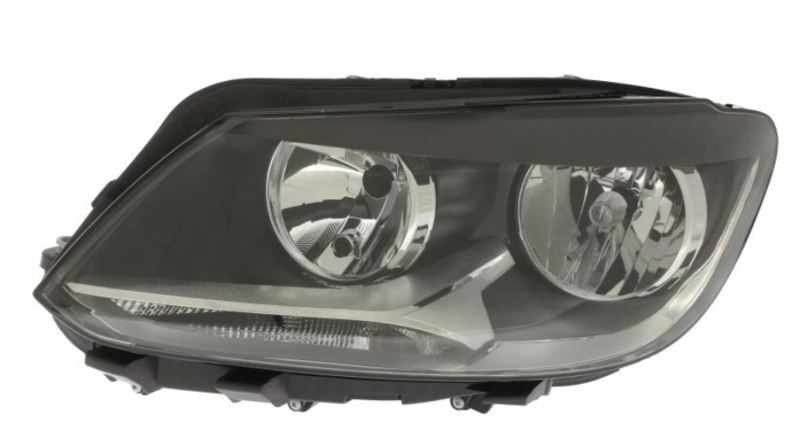 VW CADDY лев. H7+H15 фара перед. [10-]