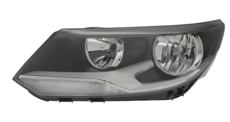 VW TIGUAN лев. H7+H15 фара перед. [11-]