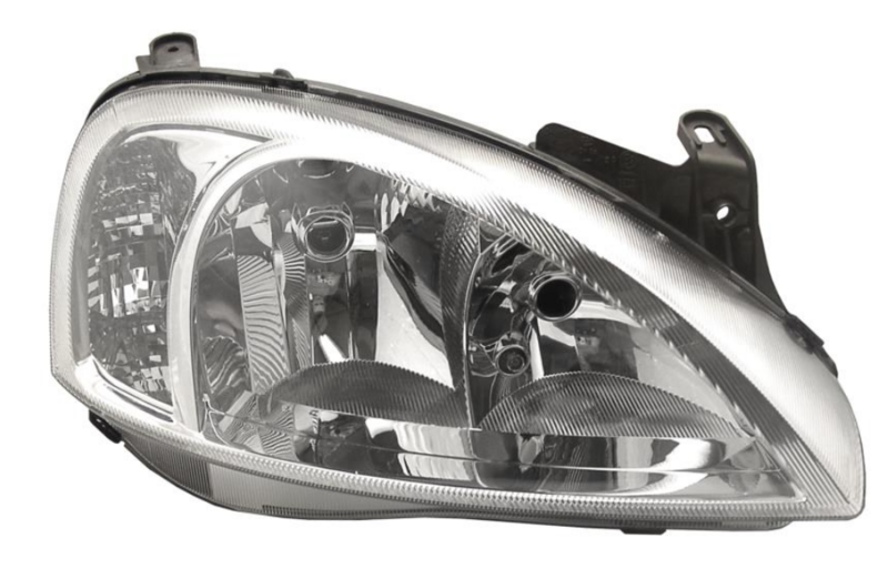 OPE CORSA пров. H7+H7 фара перед. -tyправ. VALEO [3/03-]