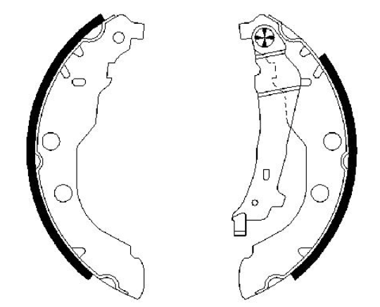Тормозные колодки барабанные