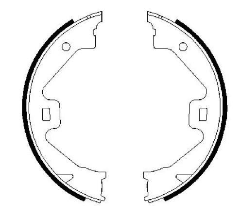 Тормозные колодки барабанные