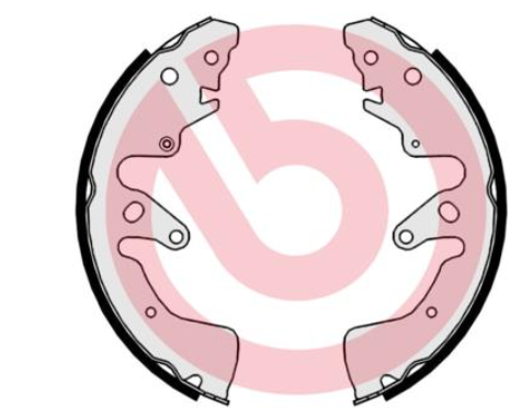Гальмівні колодки барабанні
