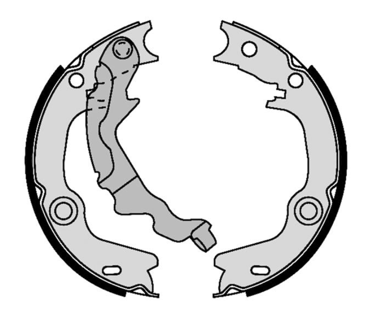 Тормозные колодки барабанные